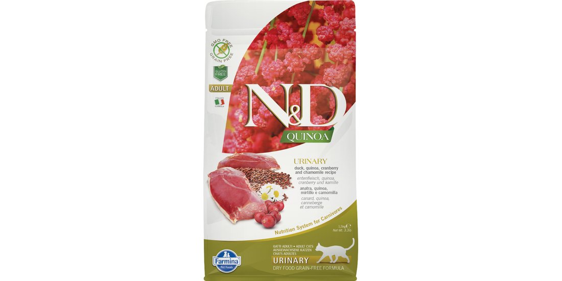 Farmina N&D Quinoa Cat Urinary Anatra Quinoa …