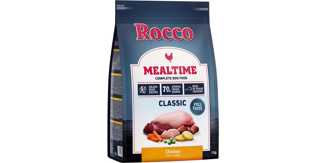 Rocco Mealtime – ricco di Pollo fresco Crocchette…