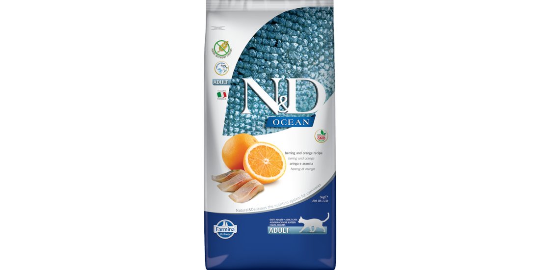 Farmina N&D Ocean Grain Free Adult Cat Aringa…