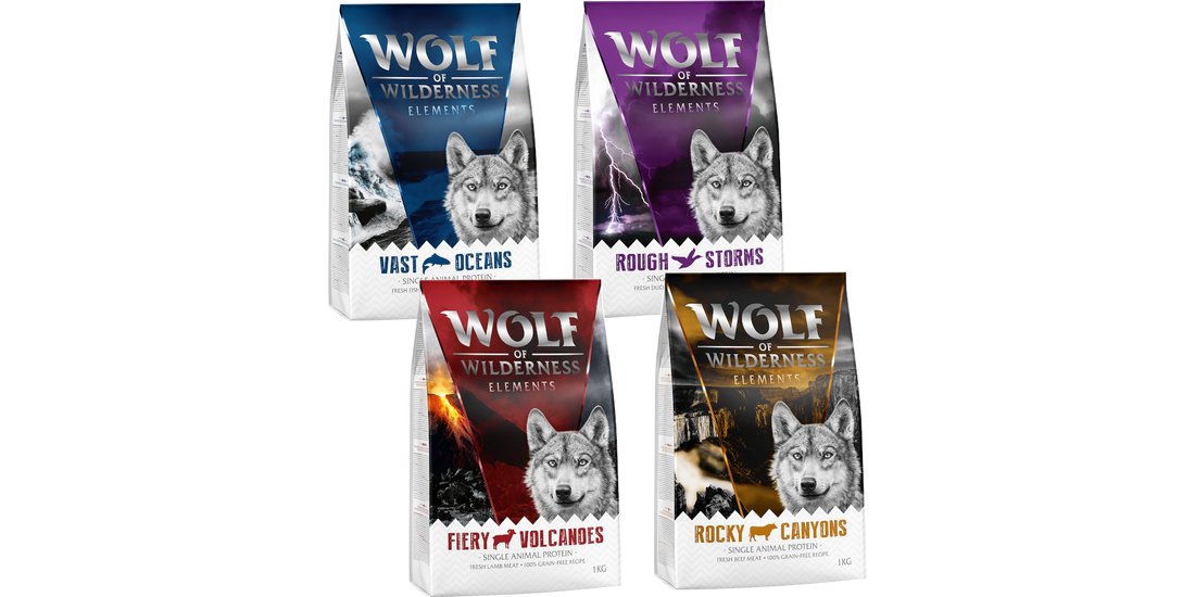 Set prova misto! Wolf of Wilderness Adult Crocchette…