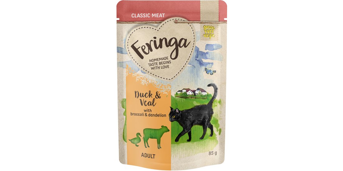Feringa Classic Meat Menù Busta 24 x 85 g – Anatra…