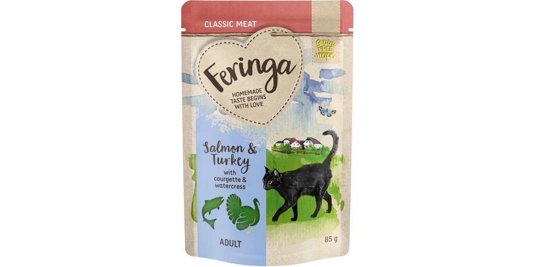 Feringa Classic Meat Menù Busta 12 x 85 g – Salmone…