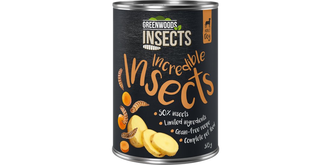 Greenwoods Insects con Patate e Carote Alimento…