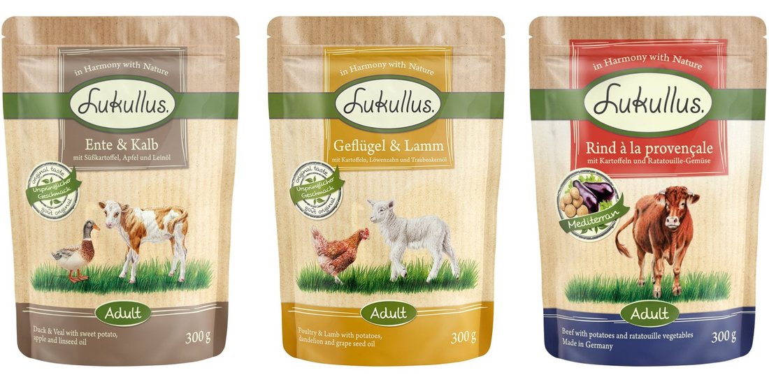 Multipack Risparmio! Lukullus in buste 48 x 300…