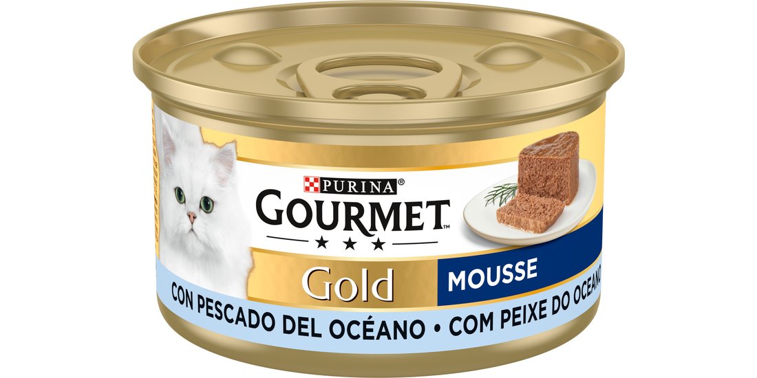 Gourmet Gold Mousse e Paté 24 x 85 g Umido per…