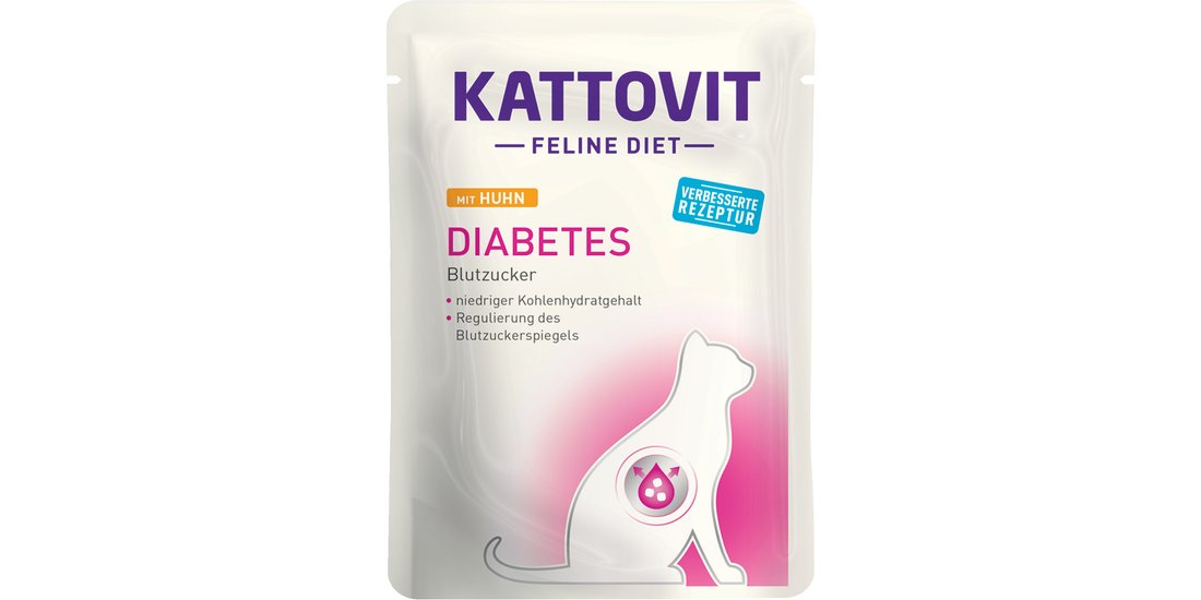 Kattovit Diabete / Peso 24 x 85 g – Pollo