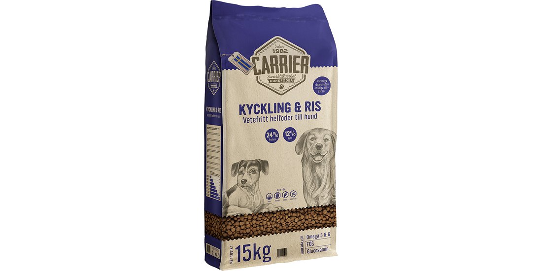 Carrier Pollo & Riso – 15 kg
