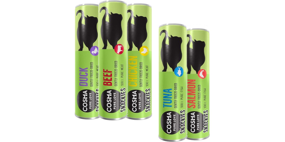 Set prova! Cosma Snackies – 116 g 5 gusti assortiti…