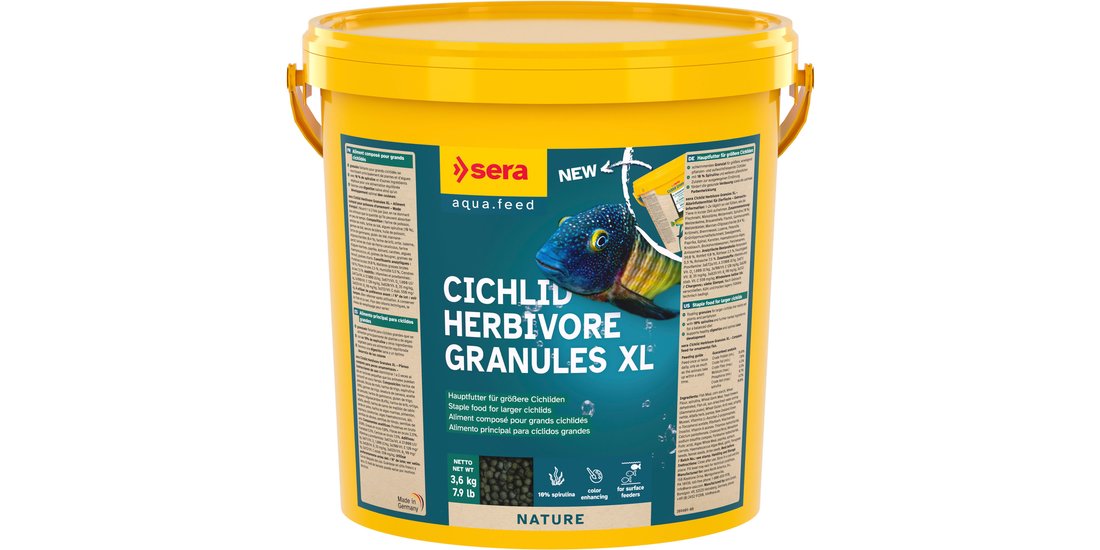 sera Cichlid Green XL Nature Mangime in granuli…