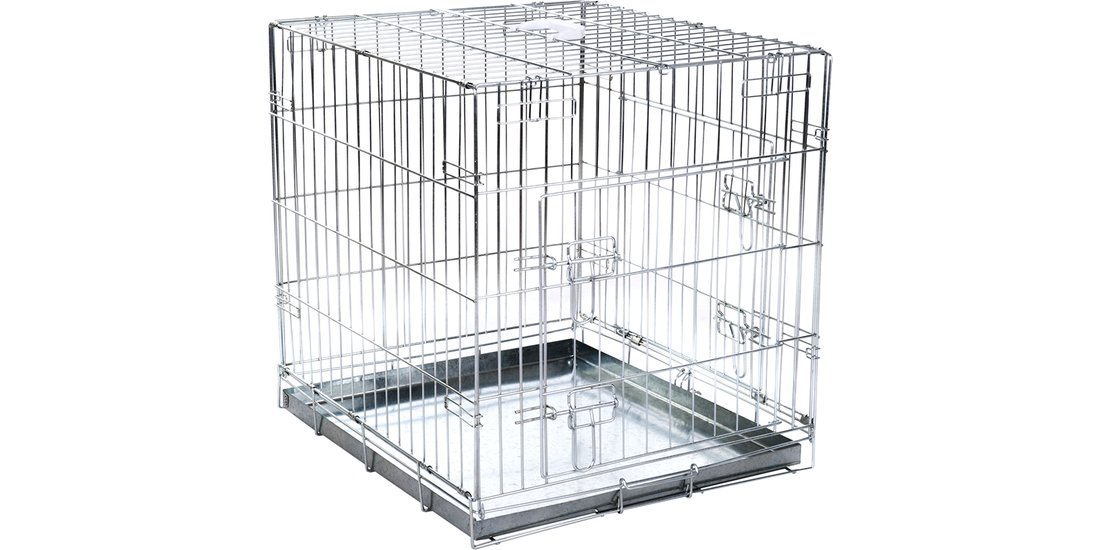 Gabbia da interno per cani Double Door – L 89…