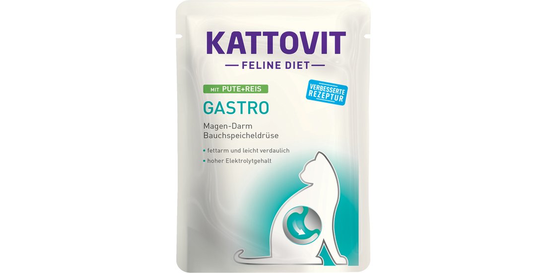 Kattovit Gastro Buste 6 x 85 g Umido per gatto…