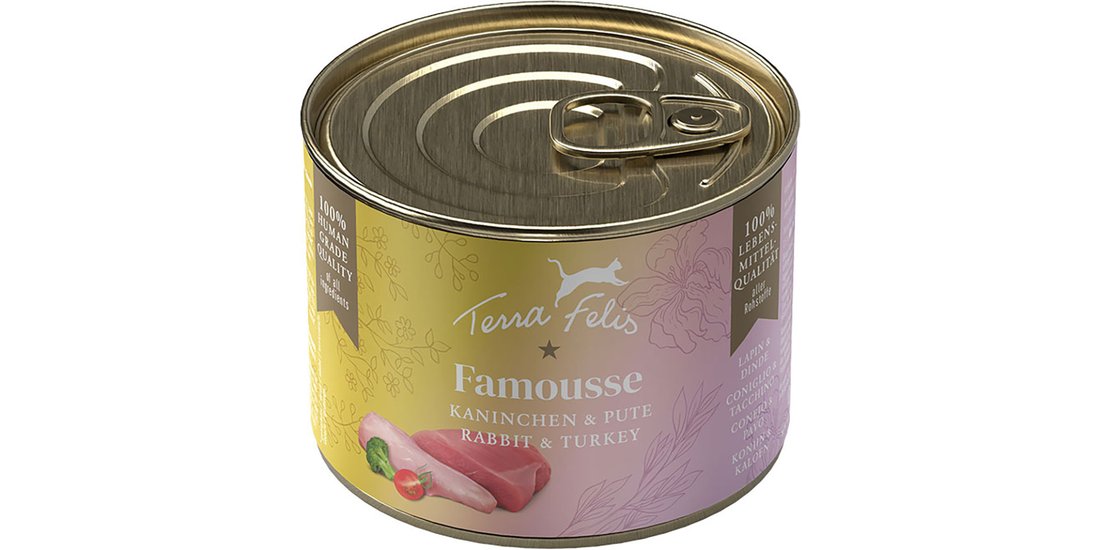 Terra Felis Famousse 12 x 200 g – Coniglio e …