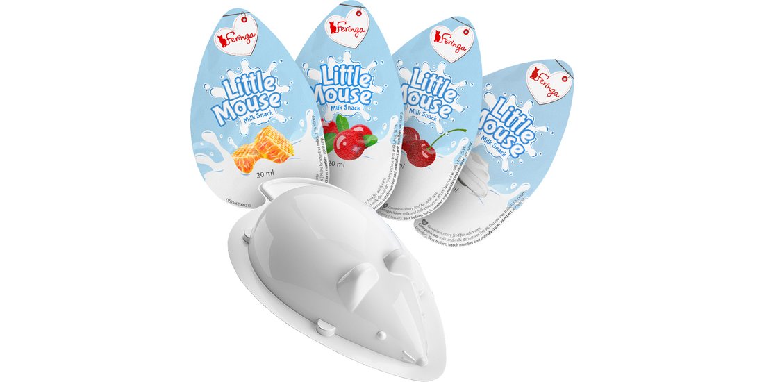 Feringa Little Mouse Milk Snack per gatti – Set…