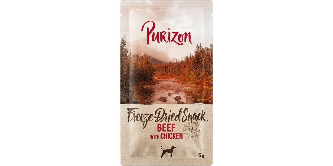 Purizon Snack per cani Manzo con Pollo – senza…