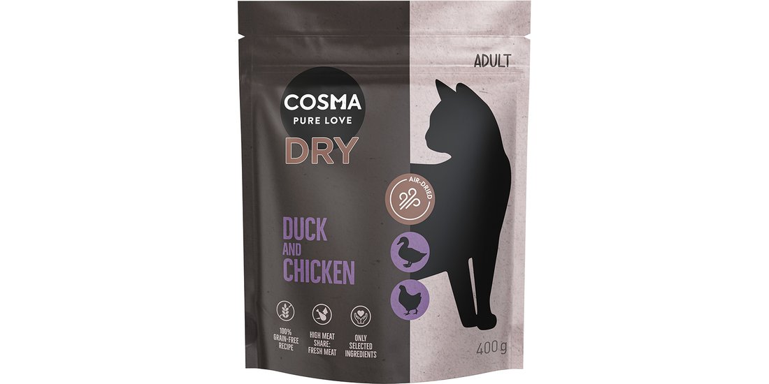 Cosma Air-Dried Anatra & Pollo Crocchette per…