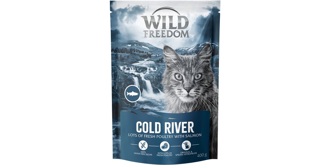 Wild Freedom Adult “Cold River” Salmone – senza…