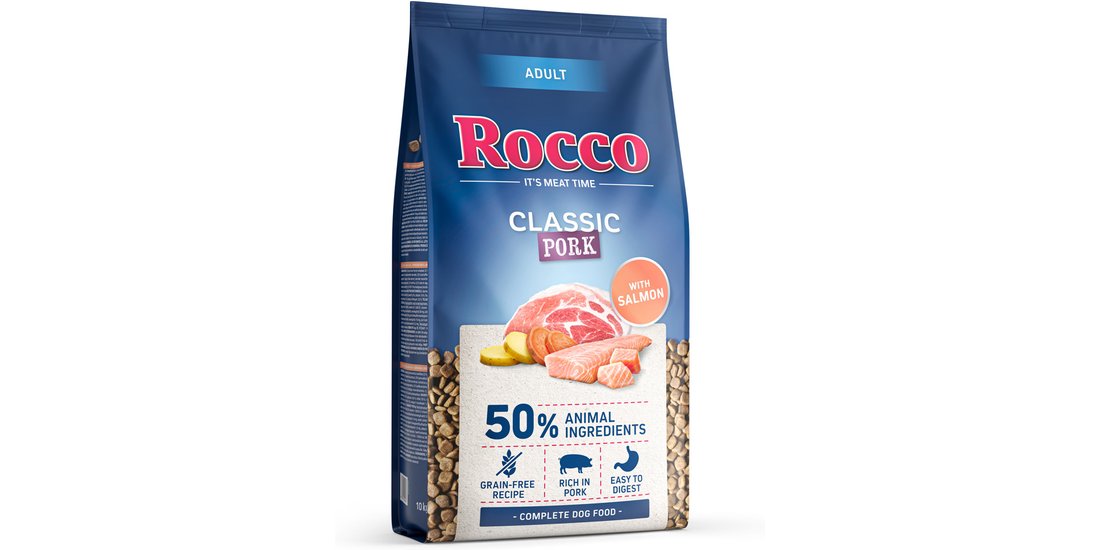 Rocco Adult Classic Maiale con Salmone – 1 kg
