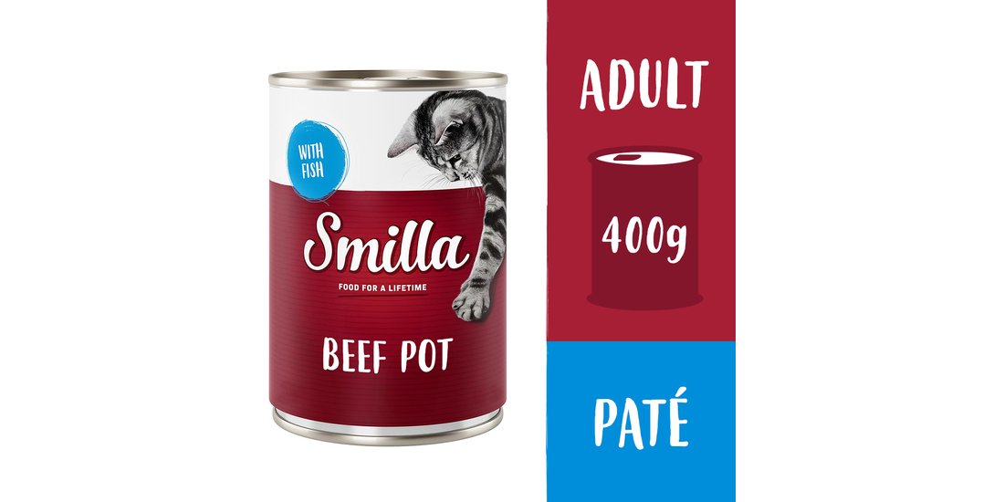 Smilla Delizie al Manzo 24 x 400 g umido gatto…