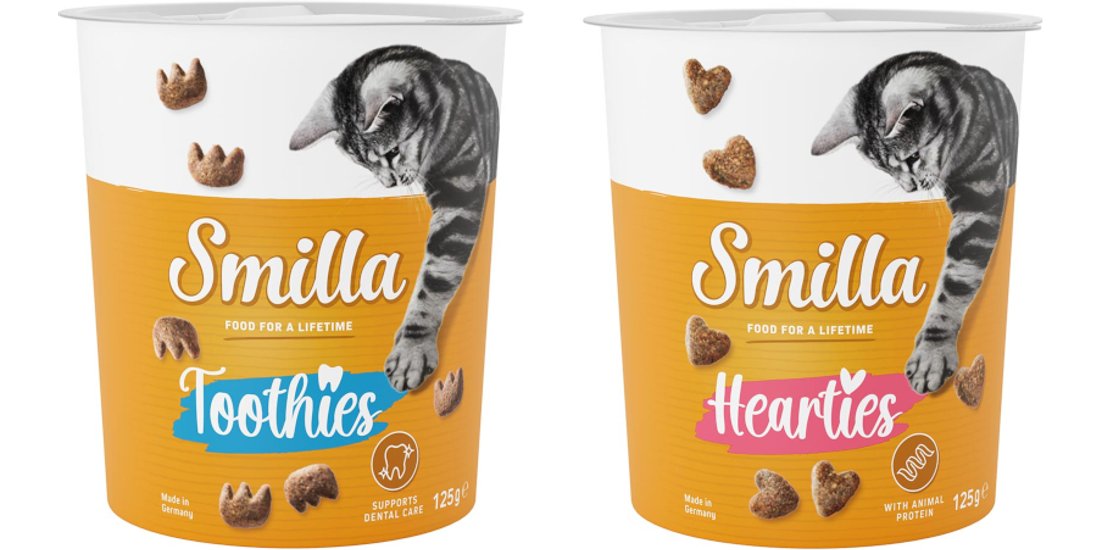 Set prova misto! 2 x 125 g Smilla Snack croccanti…