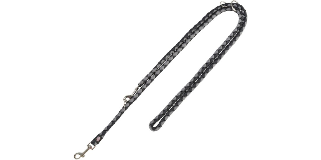 Guinzaglio Trixie Cavo addestramento – nero/grigio…