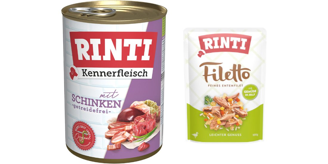 6 x 400 g RINTI Kennerfleisch + 100 g Filetto…