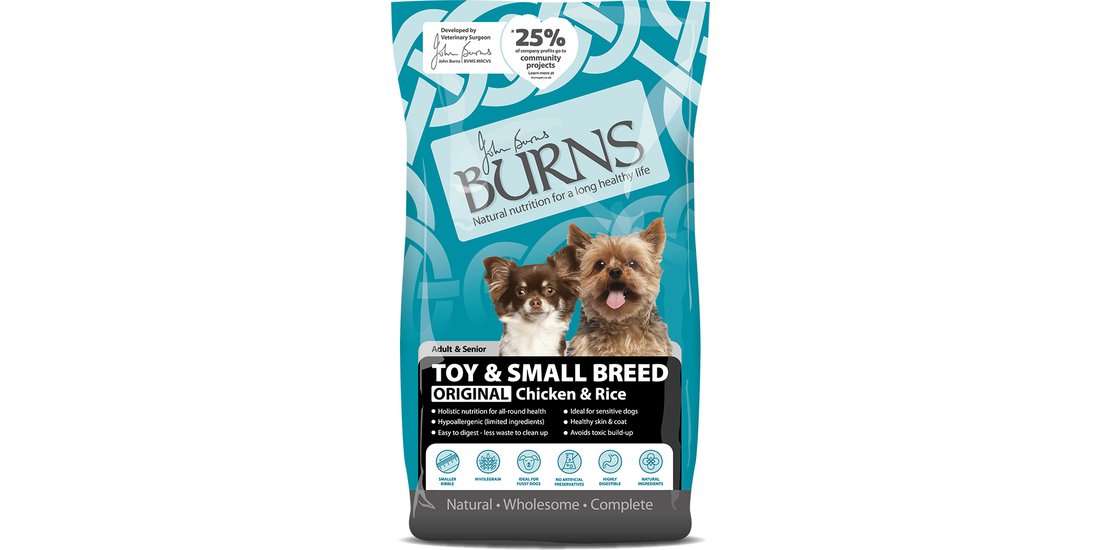 Burns Adult & Senior Original Toy & Small Breed…