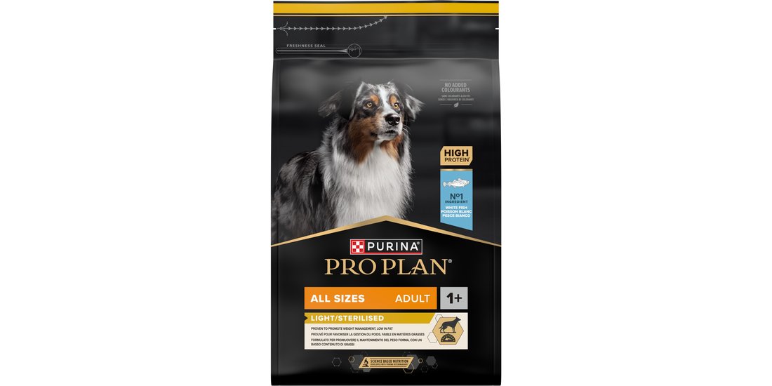 PURINA PRO PLAN All sizes Adult Light Sterilised…