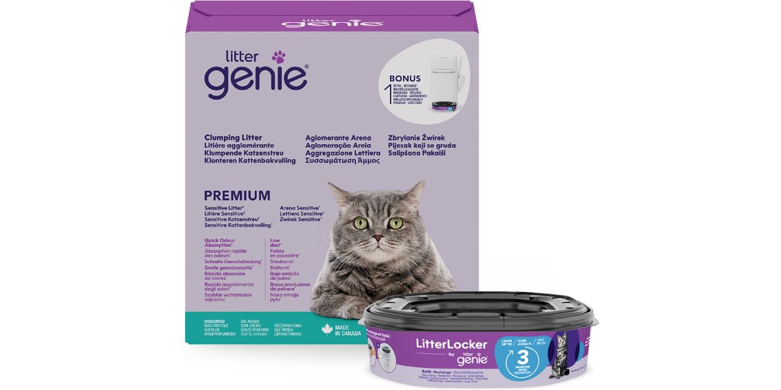 Litter Genie Lettiera Premium Sensitive – 11 …