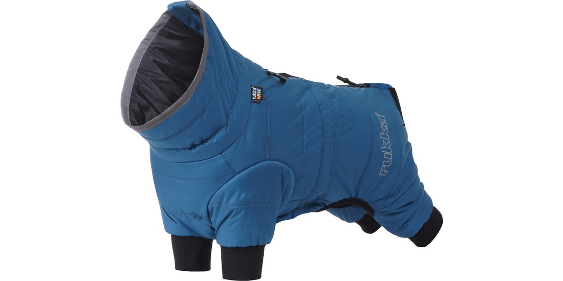 Cappotto per cani Rukka Tempo mini blu petrolio…