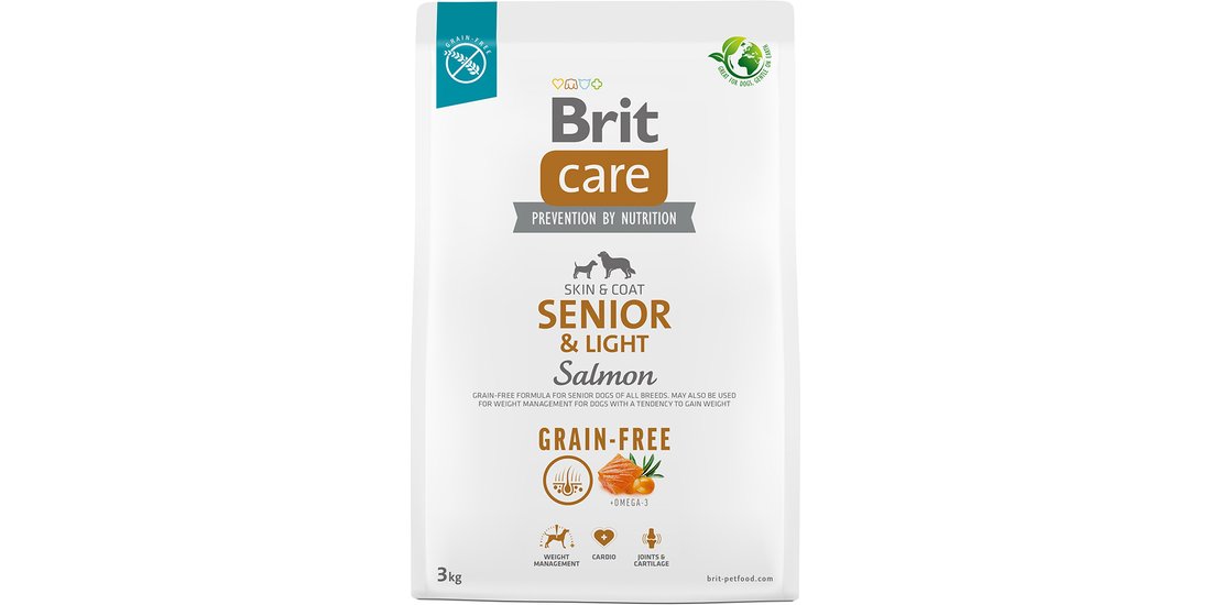 Brit Care Grain-free Senior & Light Salmone & …