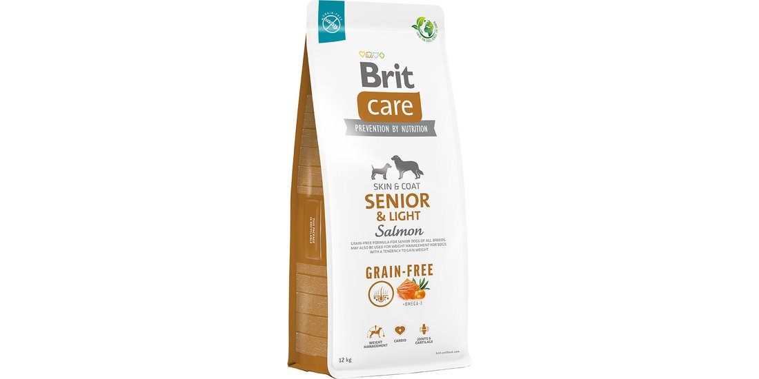 Brit Care Grain-free Senior & Light Salmone & …
