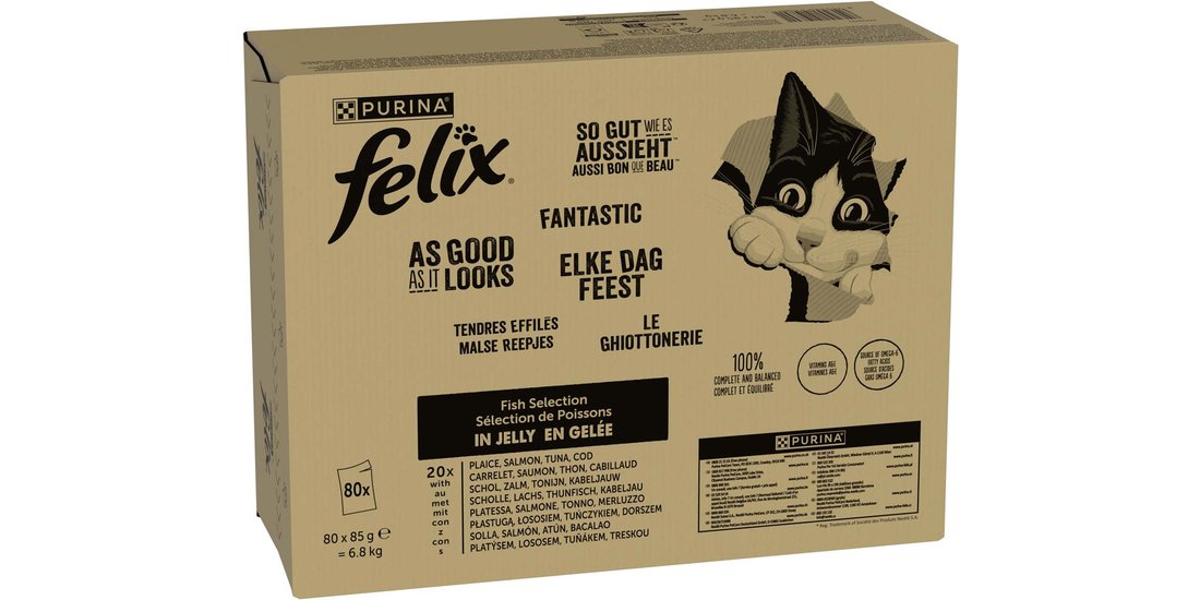Felix Le Ghiottonerie in Gelatina 80 x 85 g – …
