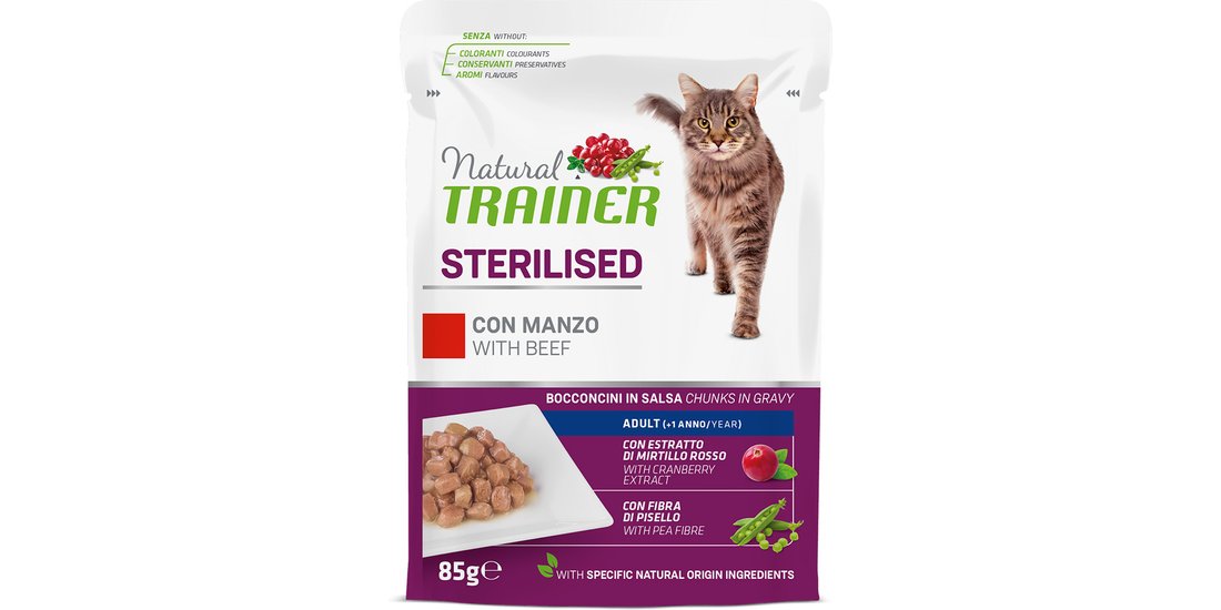 Natural Trainer Adult Sterilised 12 x 85 g – …