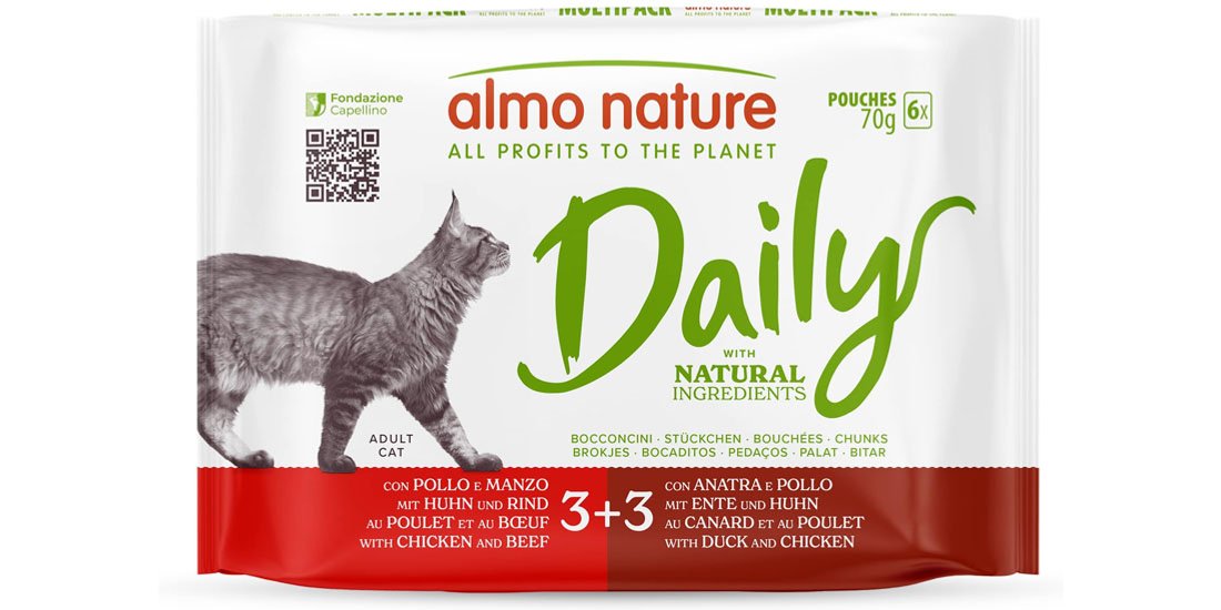 Almo Nature Daily 24 x 70 g umido gatto – Mix…