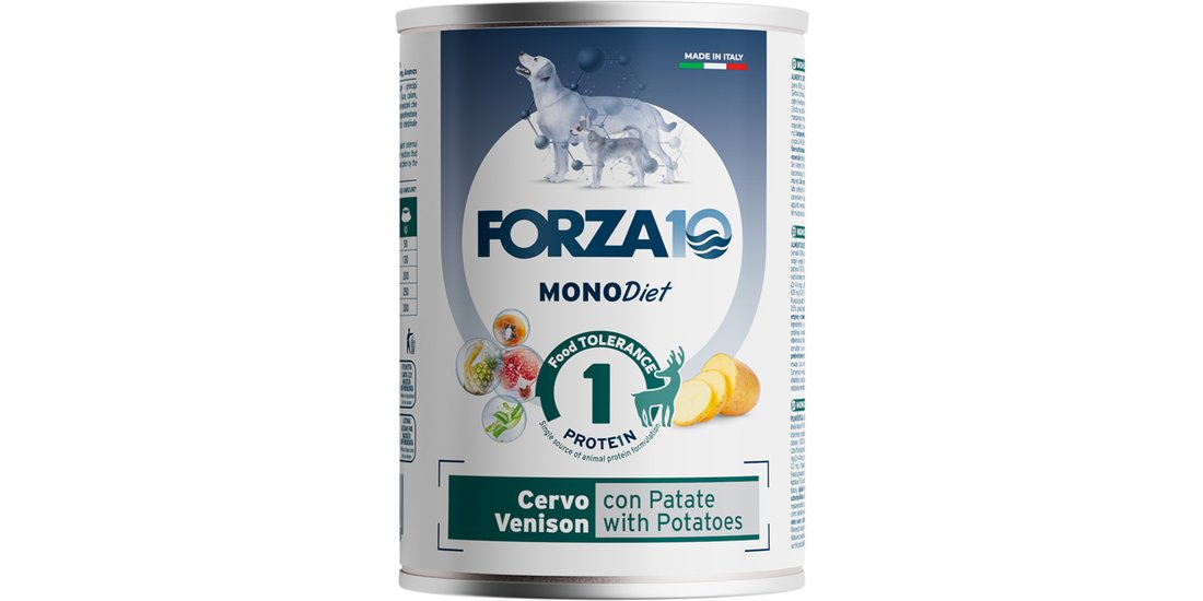 Forza10 Diet Low Grain 6 x 400 g – Cervo con …