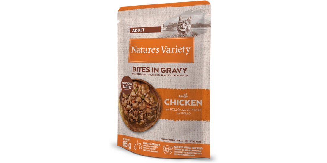 Nature’s Variety Bites in Salsa 44 x 85 g umido…
