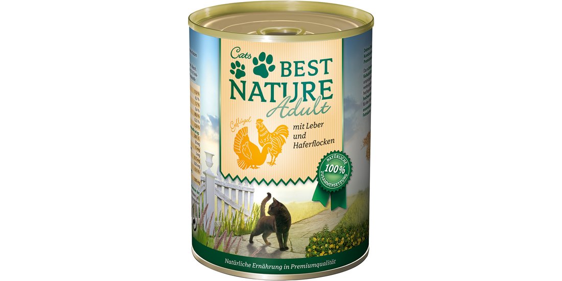 Best Nature Cat Adult 6 x 400 g Umido per gatto…