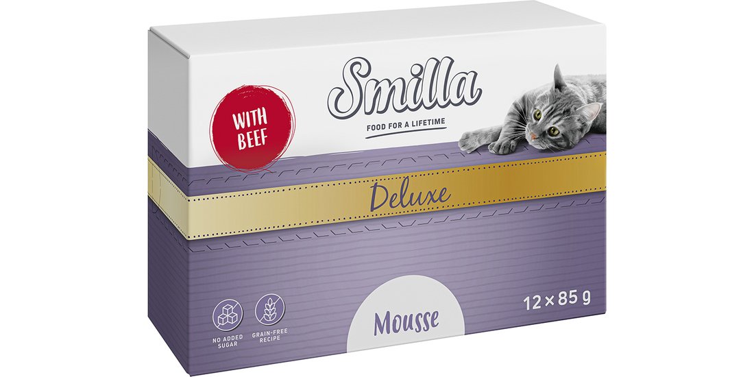 Smilla Deluxe Patè 48 x 85 g umido per gatto – …