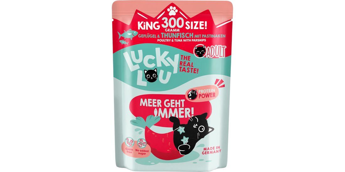 Lucky Lou Adult Buste 6 x 300 g umido gatto – …