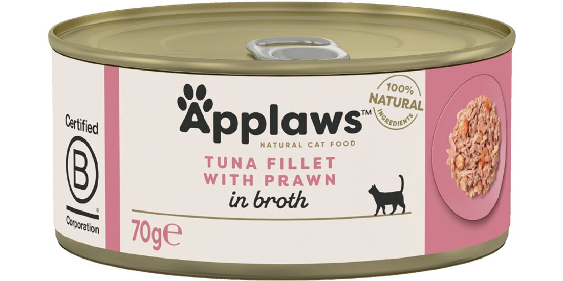 Applaws in Brodo 6 x 70 g – Filetto di Tonno …