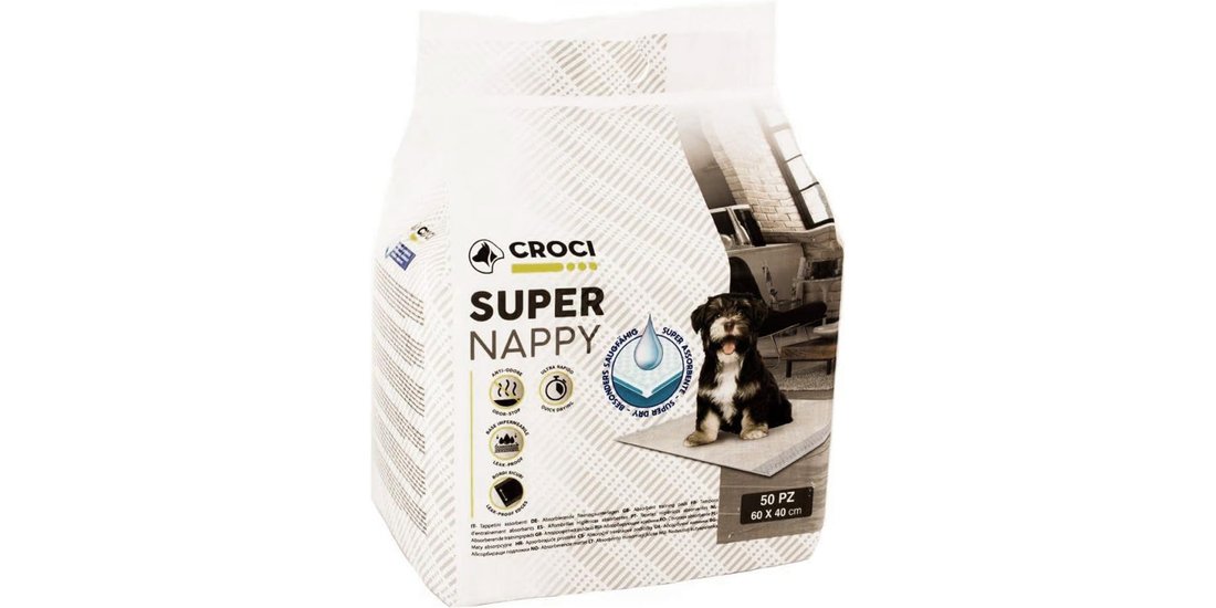 Tappetini igienici Croci Super Nappy per cane…