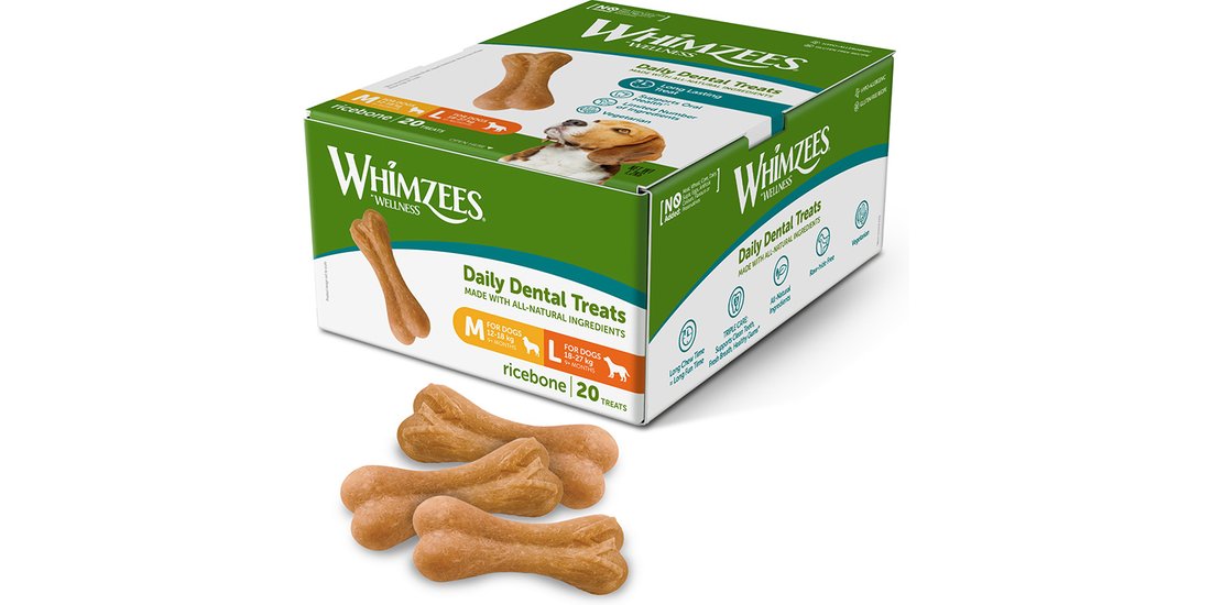 Whimzees by Wellness Ricebones – Tg M/L: cani…