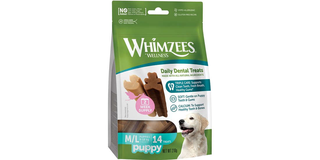 Whimzees by Wellness Stick per Cuccioli – Set…