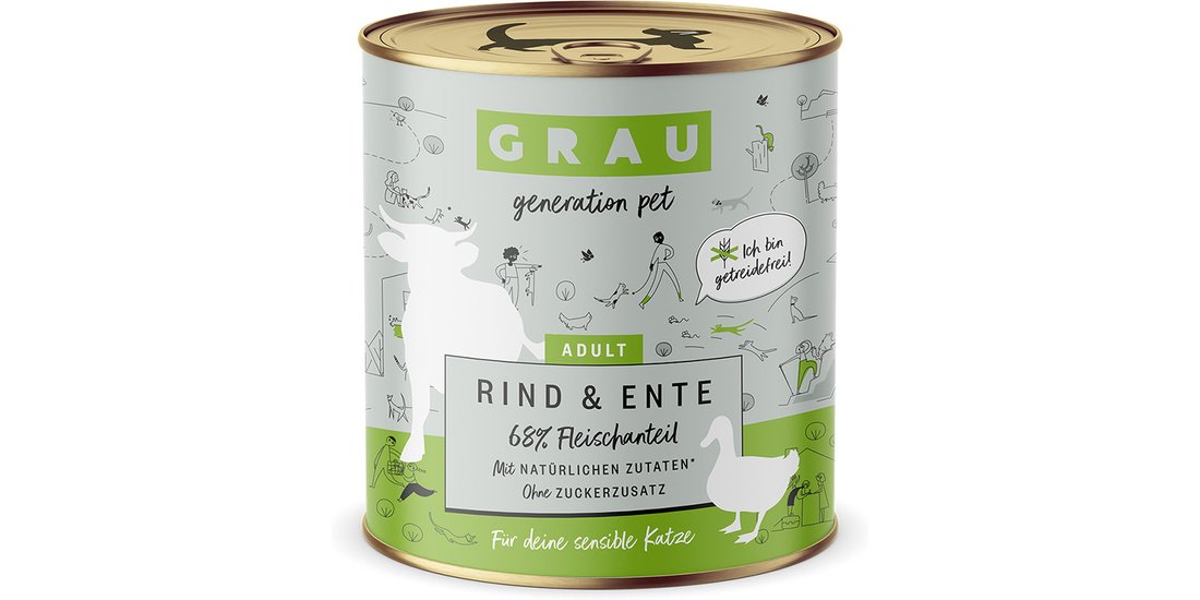 GRAU Grandi Golosi Senza Cereali 6 x 800 g umido…
