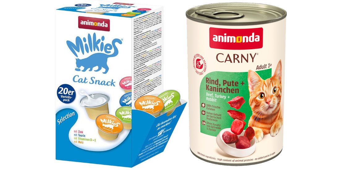 Set misto animonda: 12 x 400 g Carny Adult + …