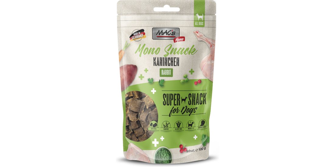 MAC´s Dog Mono Snack per cani – Cavallo 100 g…