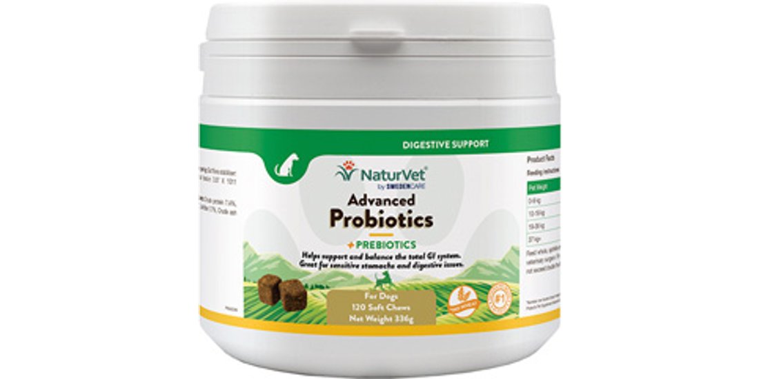 NaturVet Advanced Probiotics + Complemento alimentare…
