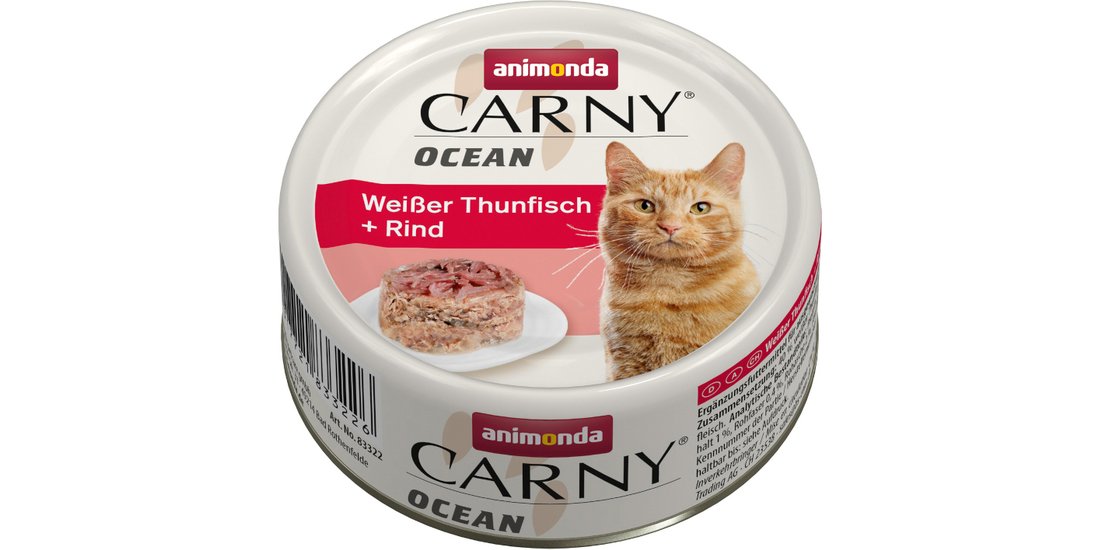 animonda Carny Ocean 12 x 80 g – Tonno bianco…