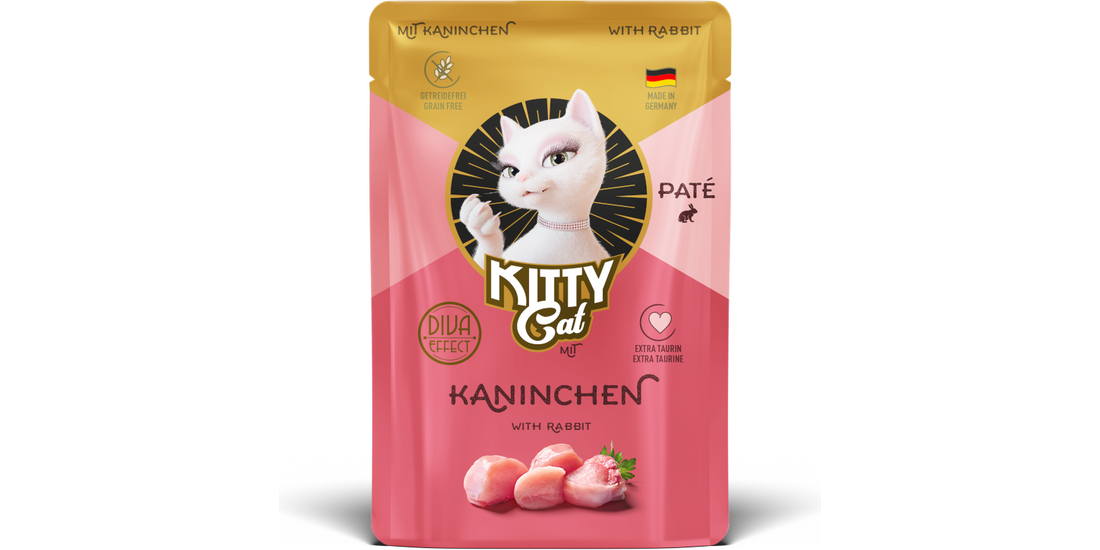 Kitty Cat Patè 6 x 85 g – Coniglio