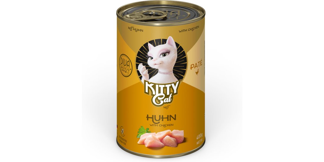KITTY Cat Adult Paté 6 x 400 g – Pollo